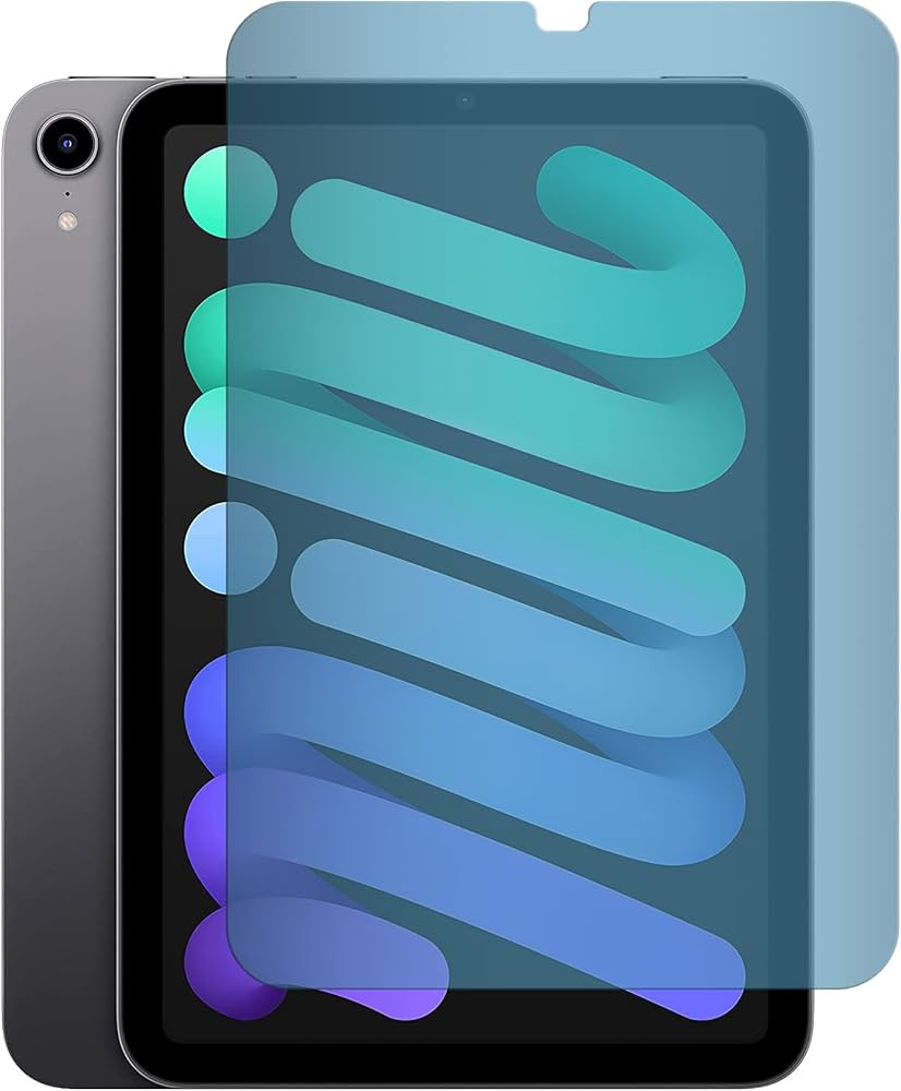 Filtre anti-lumière bleue TARGUS + antimicrobien pour iPad Mini 6e génération 8,3"
