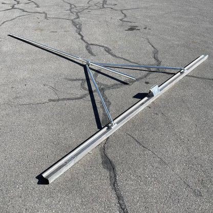 KRAFT TOOL CO. Extru-Lite Magnesium Paver 123.5” handle 144” x 4.5” screed CC291