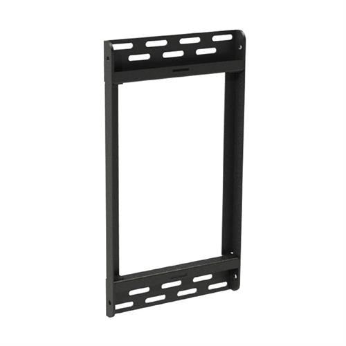 PEERLESS ACC-MB0800 Menu Board Wall Plate, 8.0-Inch, Black