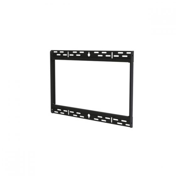 PEERLESS ACC-MB0800 Menu Board Wall Plate, 8.0-Inch, Black
