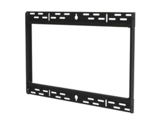 The PEERLESS SmartMount Menu Board Wall Plate Accessory (ACC-MB2200) offers a versatile and TAA-compliant mounting solution designed for reliable integration with compatible display systems. Featuring a sturdy 22-inch wide black design made in the USA, it seamlessly supports DS-MBZ642L, DS-MBZ647L, and DS-MBZ647P models. Ideal for professional AV and signage applications requiring durable support and long-term service.