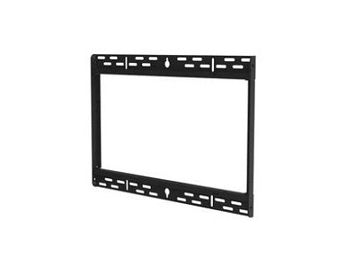 The PEERLESS ACC-MB3500 Menu Board Wall Plate offers a streamlined solution for mounting digital signage systems, especially for menu boards. Designed in the USA, it features a 35-inch width and robust black construction tailored to fit select Peerless display models. Ideal for TAA-compliant environments.