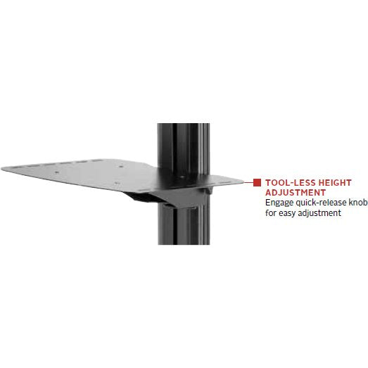 Peerless ACC-MS Metal Shelf for SmartMount Carts and Stands