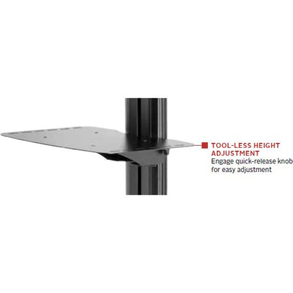 Peerless ACC-MS Metal Shelf for SmartMount Carts and Stands