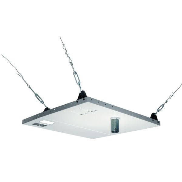 Composant de montage pour plaque de plafond Peerless ACC 120, acier, noir