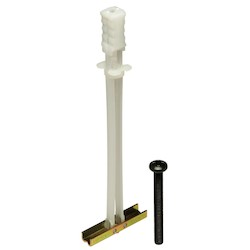 Kit de fixations à goujons métalliques Peerless ACC415 Toggler, lot de 4, zinc