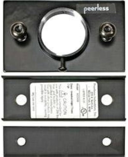 Peerless ACC550 Unistrut Truss Ceiling Adapter Bracket, Steel, 250lb Capacity