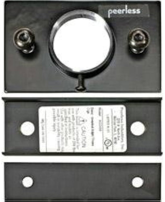 Support adaptateur de plafond pour ferme Unistrut Peerless ACC550, acier, capacité de charge de 250 lb