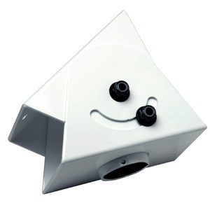Adaptateur de plafond cathédrale Peerless ACC556, blanc, capacité de 300 lb