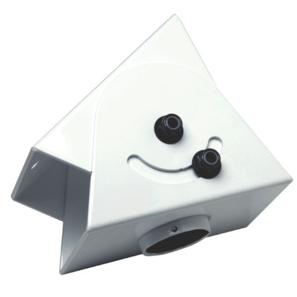 Adaptateur de plafond cathédrale Peerless ACC556, blanc, capacité de 300 lb