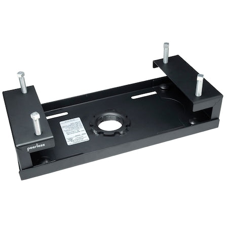 PEERLESS ACC558 I-Beam Clamp, 4"–8" Beams, 250lb Capacity, Black