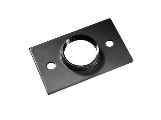The Peerless ACC560 Structural Ceiling Plate offers a secure and professional mounting solution for projectors and small flat panel displays. Designed with a low-profile form and a 1 1/2" 11.5 NPT fitting, it seamlessly integrates with extension columns for flexible installations. Supporting up to 50lb, it's ideal for use in commercial or residential AV setups requiring ceiling installations.