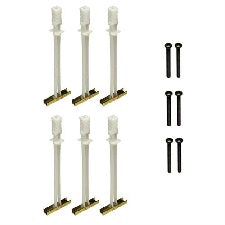 Kit de montage de 6 goujons métalliques Peerless ACC615 TOGGLER