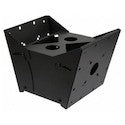 Peerless ACC630 Wall Adaptor Box, 3.25–5.5" Depth, Black, 50lb Capacity