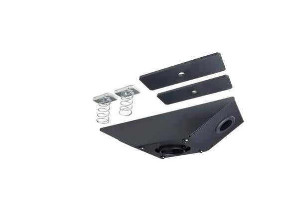 The PEERLESS ACC845 Vibration Absorber Ceiling Plate offers reliable support with enhanced vibration control for ceiling-mounted display configurations. Engineered for use with Unistrut-mounted systems, it features a robust weight capacity and convenient cable management. Ideal for commercial AV installations requiring stability and structure.