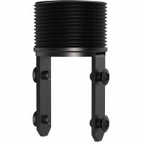 Peerless ACC973 VESA Adapter Plate, Black, 200x200 to 400x400