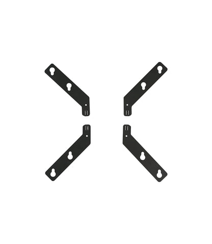 Peerless ACC973 VESA Adapter Plate, Black, 200x200 to 400x400