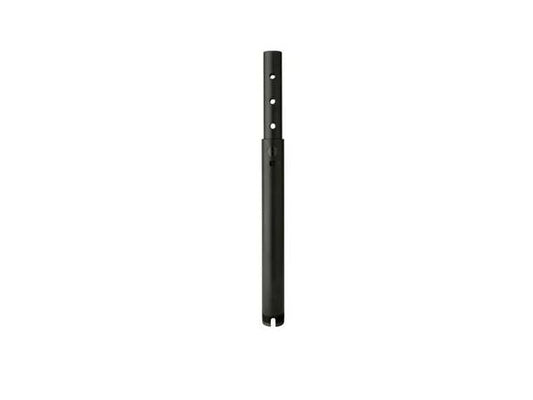 The Peerless ADD0305 Adjustable Extension Column is a heavy-duty mounting accessory designed to support up to 800 lbs. Constructed from durable steel and featuring a sleek black finish, this extension column allows for flexible ceiling drop adjustments between 3 to 5 feet using a tube-in-tube configuration. It's ideal for commercial or professional environments where precise AV equipment positioning is essential.