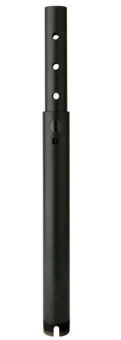 Colonne extensible réglable Peerless ADD0305 de 90 à 150 cm, acier, noir