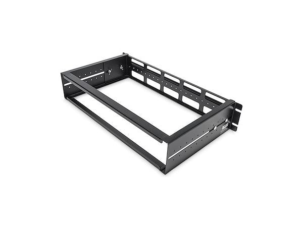 The StarTech ADJDINKIT is a versatile 2U DIN Rail Kit designed to mount DIN rail equipment in a standard 19-inch server rack. Featuring adjustable depth and universal compatibility with top-hat, mini, and G-type DIN rails, it supports up to 27.5lbs and is ideal for industrial networking or AV gear setups. Built from cold-pressed steel, it offers long-lasting durability for mission-critical environments.
