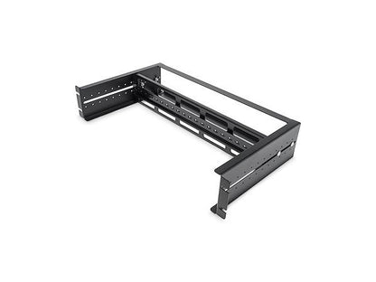 The StarTech ADJDINKIT is a versatile 2U DIN Rail Kit designed to mount DIN rail equipment in a standard 19-inch server rack. Featuring adjustable depth and universal compatibility with top-hat, mini, and G-type DIN rails, it supports up to 27.5lbs and is ideal for industrial networking or AV gear setups. Built from cold-pressed steel, it offers long-lasting durability for mission-critical environments.