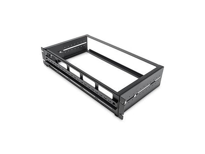 The StarTech ADJDINKIT is a versatile 2U DIN Rail Kit designed to mount DIN rail equipment in a standard 19-inch server rack. Featuring adjustable depth and universal compatibility with top-hat, mini, and G-type DIN rails, it supports up to 27.5lbs and is ideal for industrial networking or AV gear setups. Built from cold-pressed steel, it offers long-lasting durability for mission-critical environments.