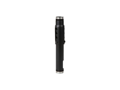 Colonne d'extension en aluminium PEERLESS AEC009012 de 9 à 12 pouces, noire