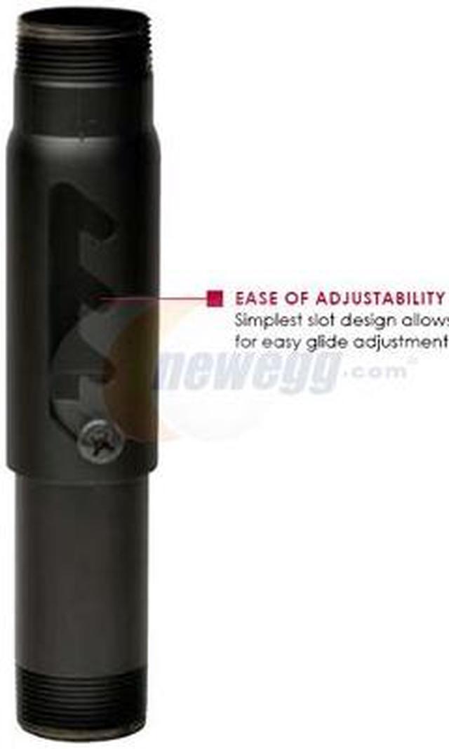 Peerless AEC012018 Adjustable Extension Column, 12" to 18", Black