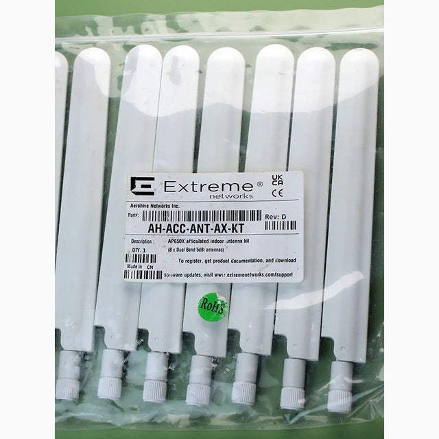 EXTREME NETWORK AP650X Indoor Antenna Kit, 8x Dual Band 5dBi