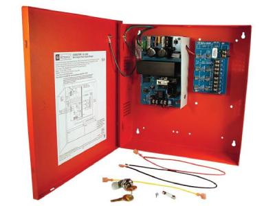 The BOSCH AL400UL-PD4R is a robust 4AMP fire power supply and charger designed for critical life safety systems. Featuring four fuse-protected, Class 2 rated, power-limited outputs, this unit ensures reliable power delivery while maintaining compliance with safety standards. TAA compliant and made in the United States, it’s a dependable choice for commercial and industrial applications.