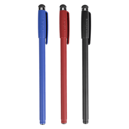 Lot de 3 stylets et stylos Targus – Noir/Bleu/Rouge (AMM0601TBUS)