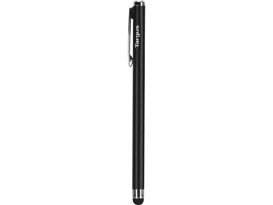 Slim and lightweight, the TARGUS Slim Stylus for Smartphones provides a simple way to interact with touchscreens while keeping them fingerprint-free. Designed for portability and precision, this black stylus offers a smooth writing and tapping experience, ideal for professionals and casual users alike.