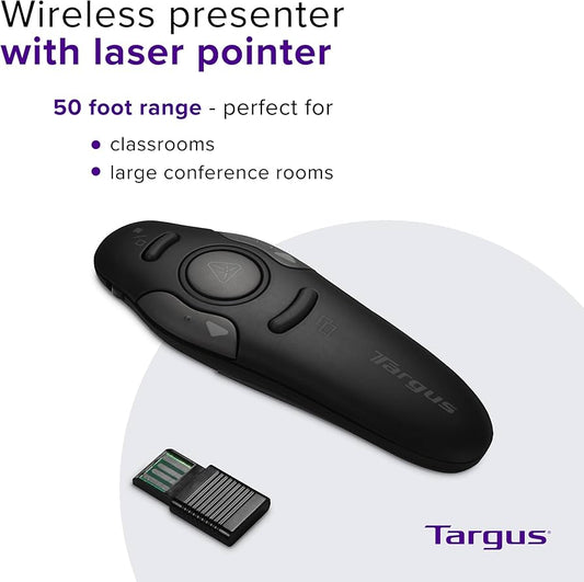 Présentateur sans fil TARGUS AMP16US avec pointeur laser
