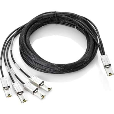 HP 4m External Mini-SAS to 4x1 Mini-SAS Cable (AN976A)