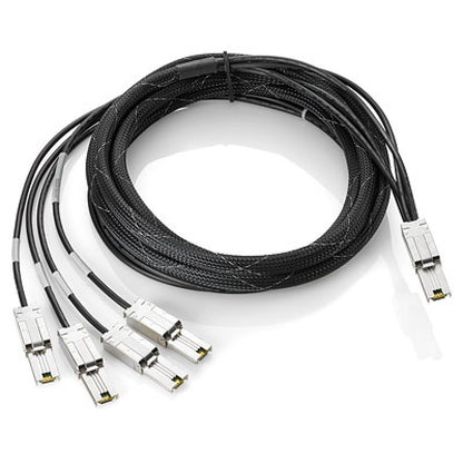HP 4m External Mini-SAS to 4x1 Mini-SAS Cable (AN976A)