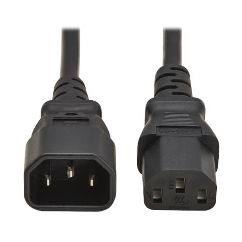 APC Power Cord Kit, 6-Pack, Locking C13 to C14, 0.9m Blue