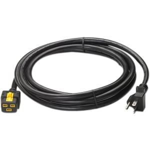 Cordon d'alimentation verrouillable APC C19 vers NEMA 5-20P, 3,0 m (AP8751)