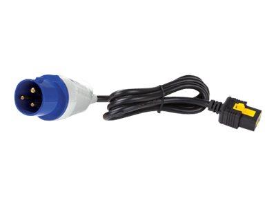 Cordon d'alimentation APC, verrouillage C19 vers IEC309-16A, 3,0 m