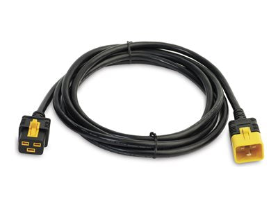 Cordon d'alimentation APC, verrouillable C19 vers C20, 3 m, noir (AP8760)