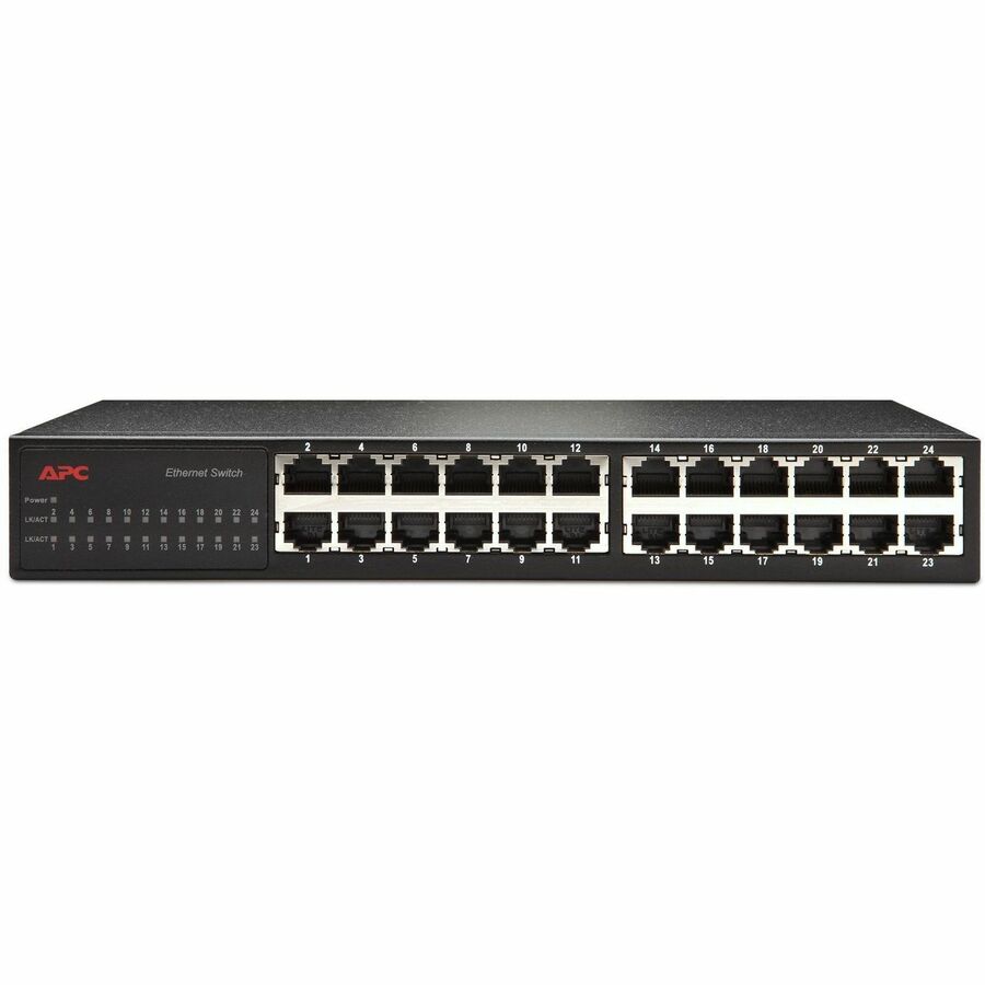 Commutateur Ethernet 10/100 APC 24 ports, montable en rack 1U