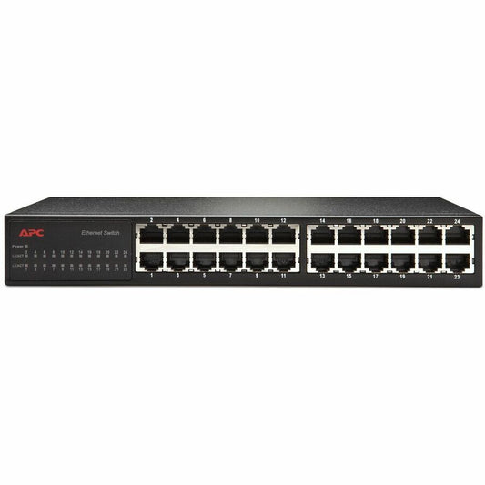 Commutateur Ethernet 10/100 APC 24 ports, montable en rack 1U