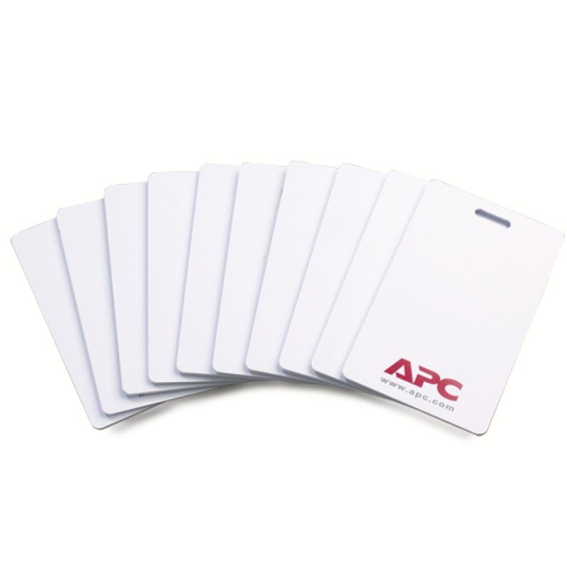 Cartes de proximité APC NetBotz HID - Lot de 10
