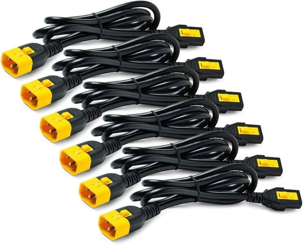 Kit de cordons d'alimentation APC AP98892F, 16 A, C19 vers C20R, 2 pieds