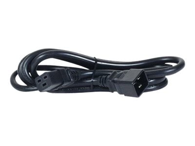 Cordon d'alimentation APC AP9892 C19 vers C20, 60 cm, 16 A, noir