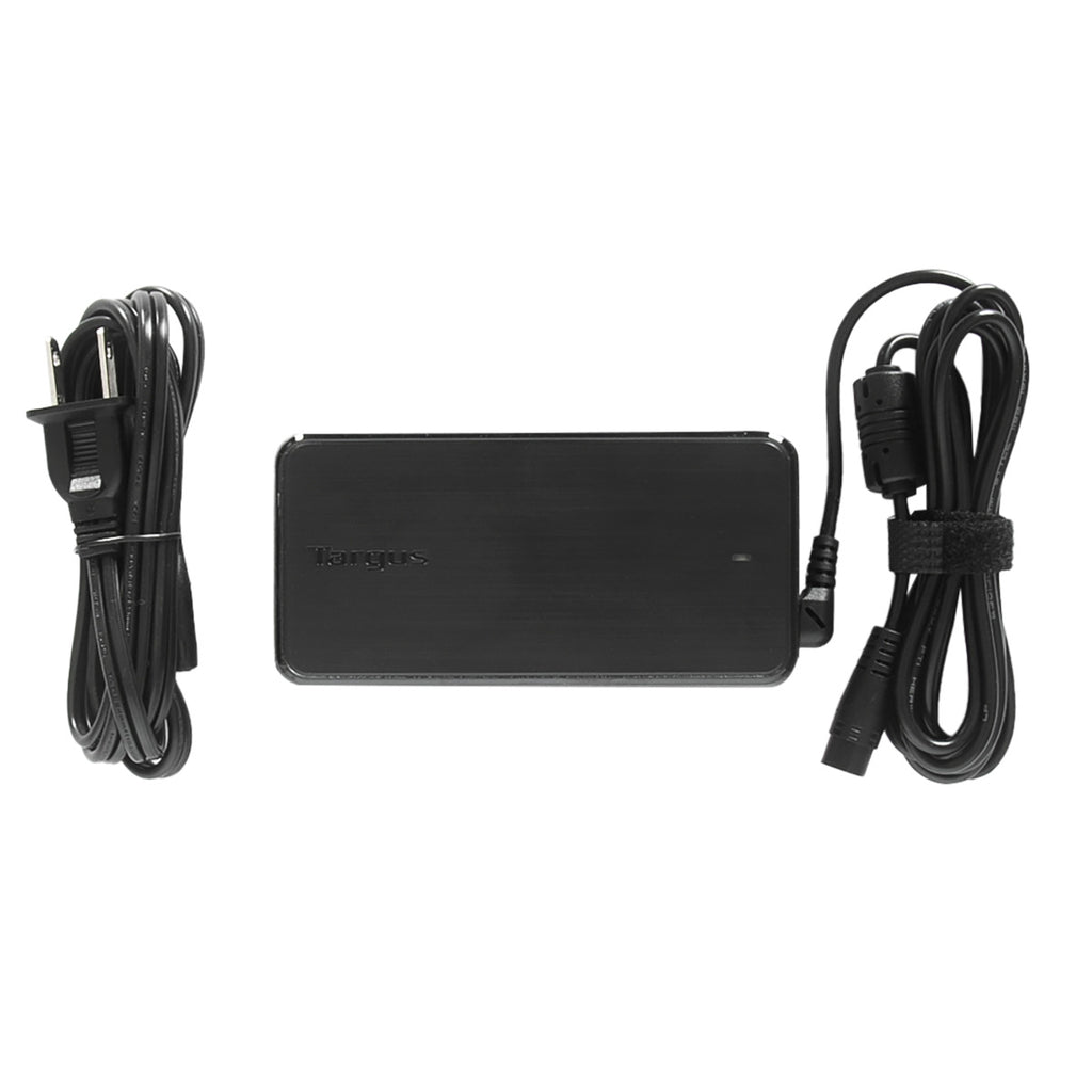 Chargeur secteur pour ordinateur portable Targus 90 W avec adaptateur USB - Noir