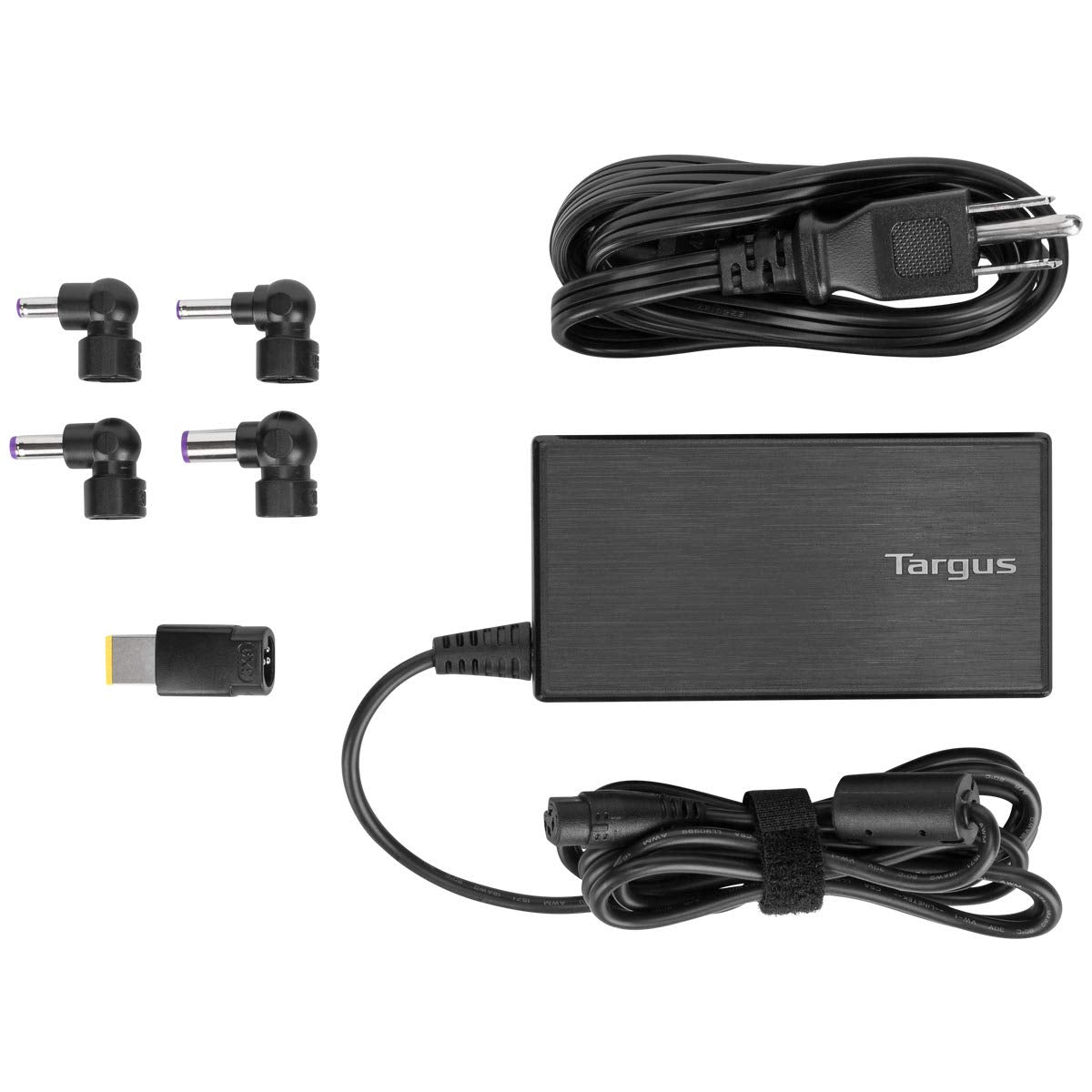 Chargeur secteur semi-fin TARGUS 90 W pour ordinateur portable, noir - APA90US