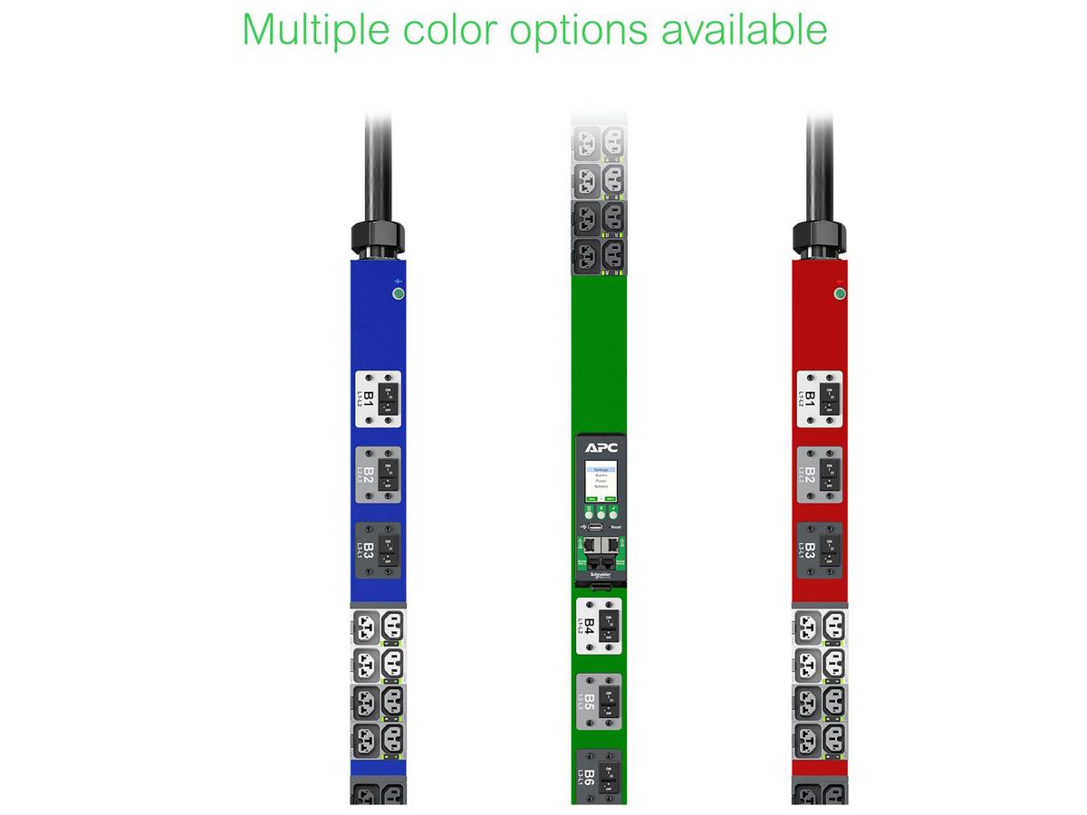 APC NetShelter Rack PDU Advanced, Metered, 11.5kW, 3PH, 415V, 20A, 520P6, 42 Outlet. This high-capacity power distribution unit offers reliable metered power monitoring with 11.5kW output and 42 outlets to support dense IT environments. Ideal for enterprise data centers seeking scalable and standards-compliant power distribution.
