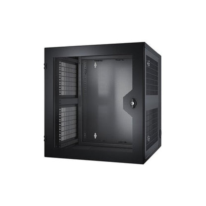 Boîtier mural APC NetShelter WX 13U, porte ventilée, noir