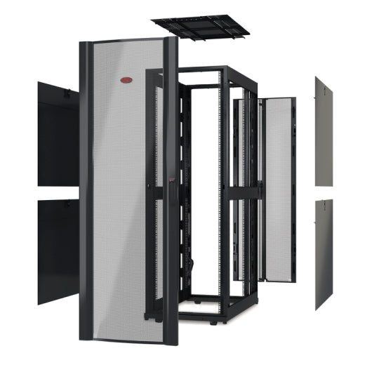 Boîtier rack APC NetShelter SX 48U sans côtés/portes, noir (AR3157X617)