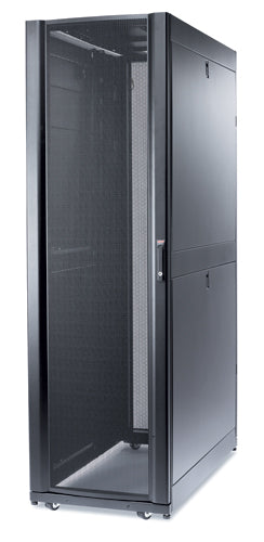 Boîtier rack APC NetShelter SX 48U avec côtés, sans portes, noir